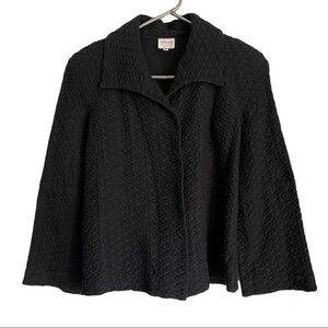 ARMANI Collezioni Button Front Shoulder Pads Collar Jacket size 38